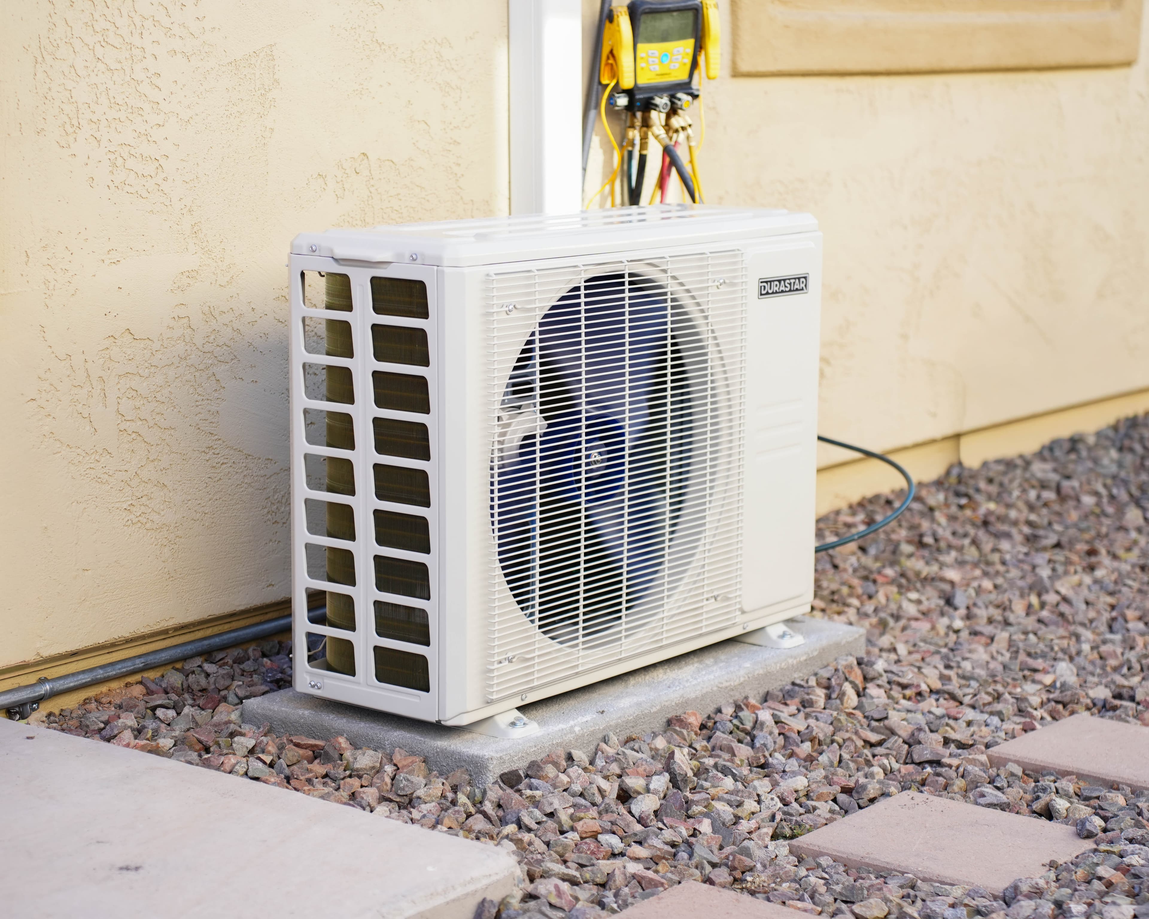 UFirst technician working on a HVAC system